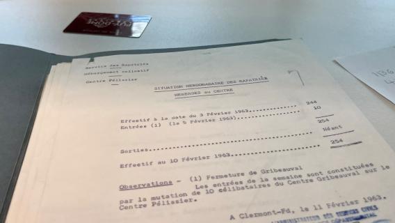 Travail de recherche dans les archives départementales réalisé par les membres de la CNIH